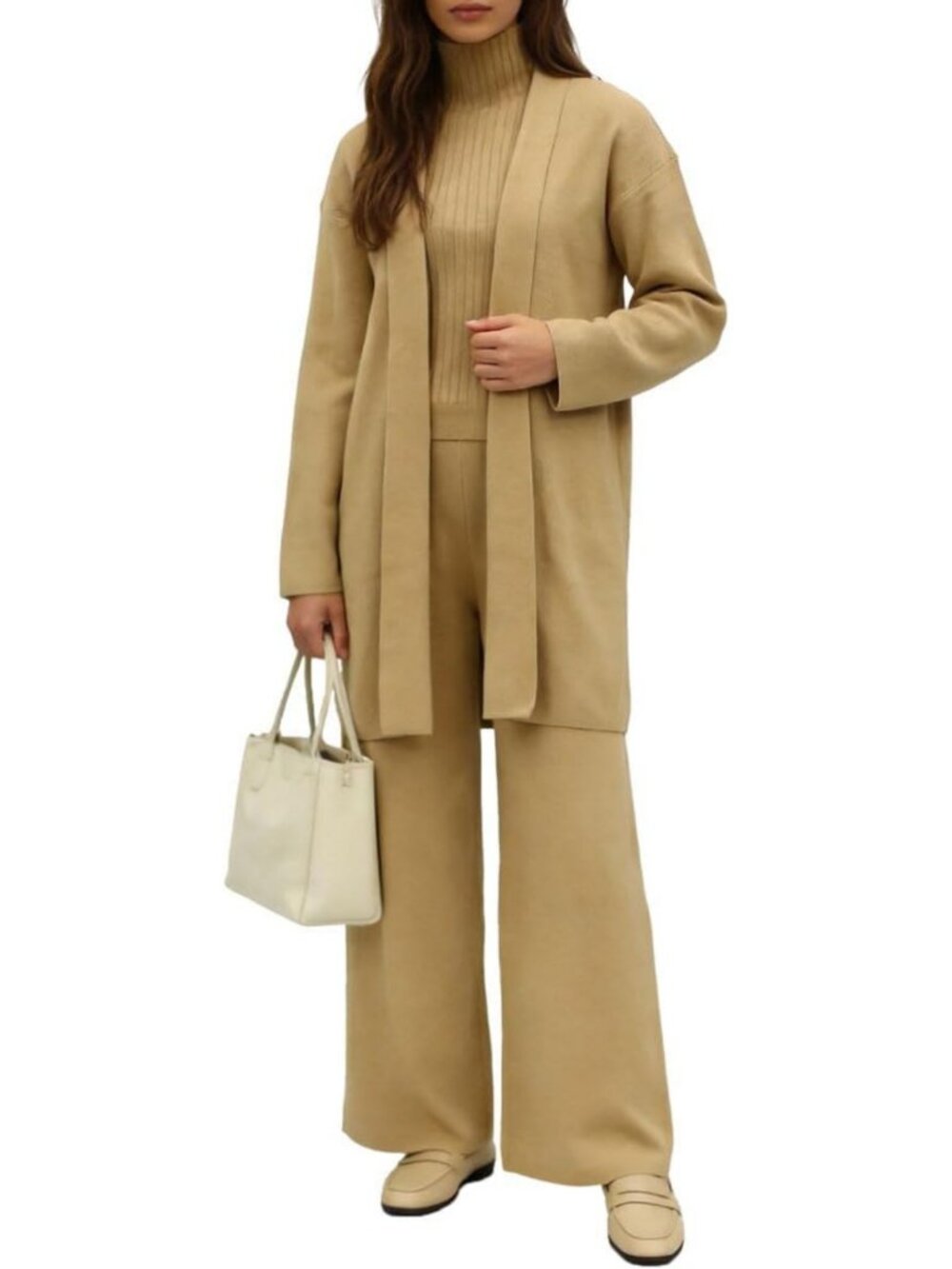 Comfy 3-Piece Lounge Set for Women | Stylish Matching Outfit | Cozy Casual Wear